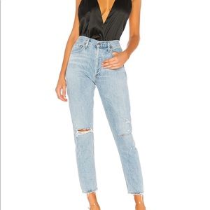 Agolde Jamie High Rise Classic Jeans (from Revolve)